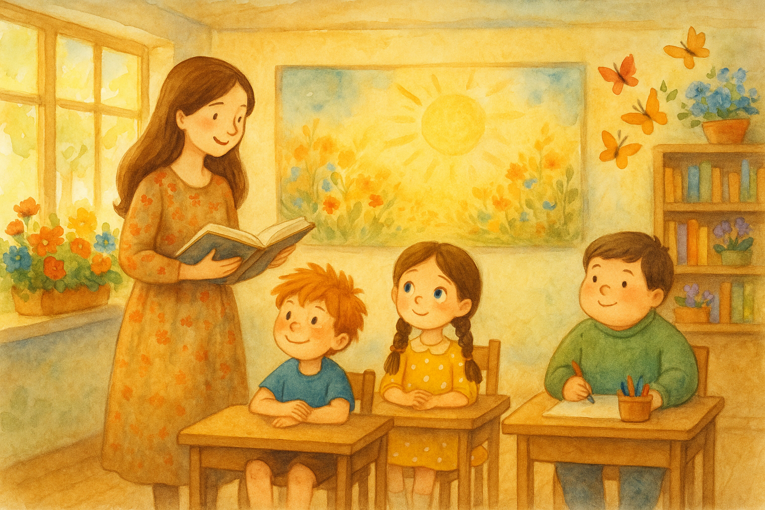 Čarovná trieda pani učiteľky