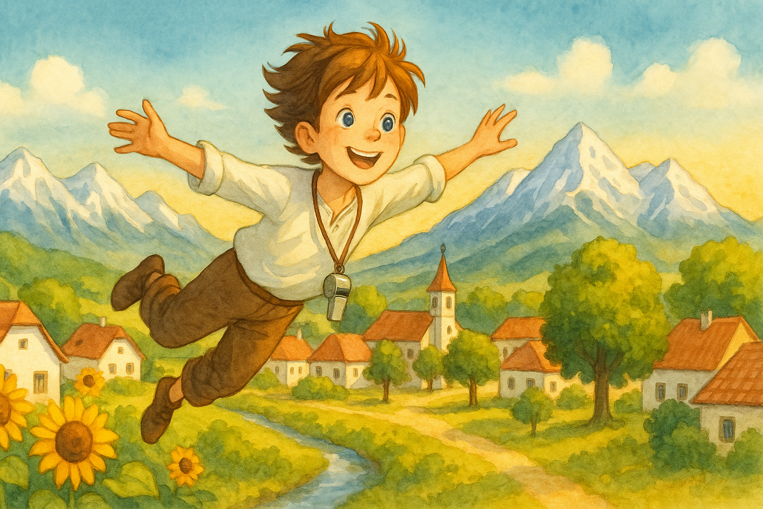 O odvážnom Matejovi a troch lapajoch